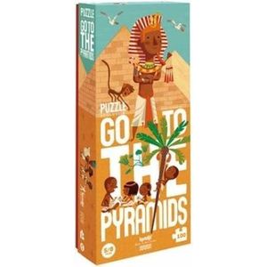 Go to the pyramids puzzel 5+ jaar - Londji