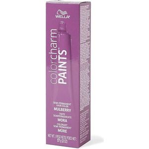 Wella Color Charm Paints - Mulberry - Semi Permanent Haircolour - Wella haarkleuring - Wella Haircolour - Purple - Light Purple - Paarsrood