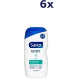6x Sanex Douchegel – Expert Skin Health Hydrating 400 ml
