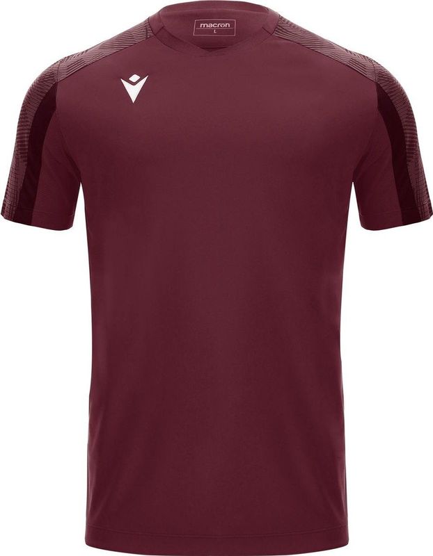 Macron Gede Shirt Korte Mouw Heren - Bordeaux | Maat: 3XL
