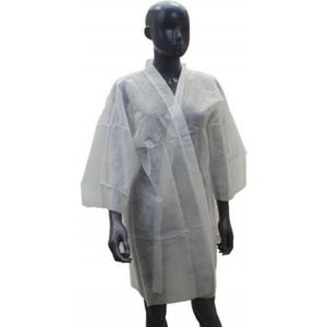 Kimono SPA wegwerp wit (10stuks) - wegwerp - spa - beauty