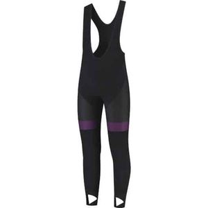 Sport2x T-PRO Premium lange broek met zeem Zwart/Paars