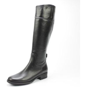 Lamica - CR46S - Enkellaarsjes - Zwart - Calfsleer