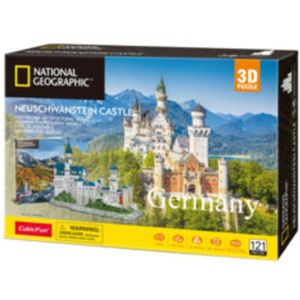 Neuschwanstein Castle 3D Puzzel (121 stukjes, Oostenrijk thema)