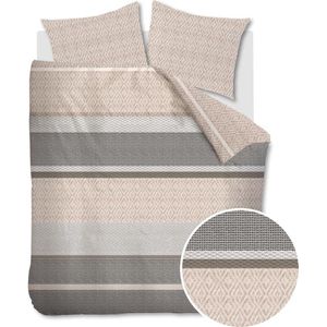 Ambiante Seb dekbedovertrek - Tweepersoons - 200x200/220 - Naturel