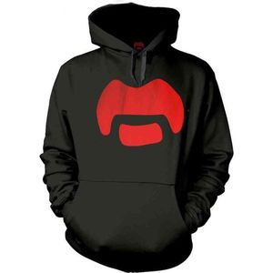 Frank Zappa Hoodie/trui -M- Moustache Zwart