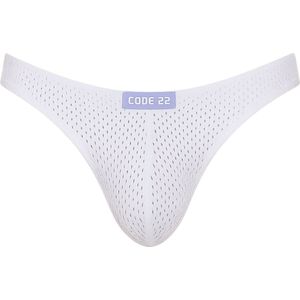 CODE 22 Sport Mesh Bay Thong Lavander - MAAT M - Heren Ondergoed - String voor Man - Mannen Thong