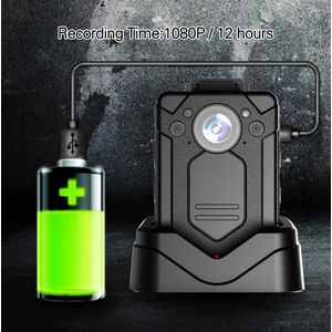 Viatel bodycam- Network Camera High Definition With Dock Charger Built-in 3200mAh battery Built-in TF Card Night Vision IR Detection Body Camera