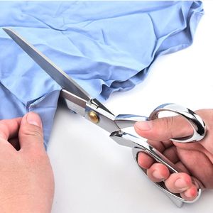 Ibenzoa® Robuuste Textiel Schaar van Roestvrij Staal met Uitgebreide Snijcapaciteit - 21.8 cm