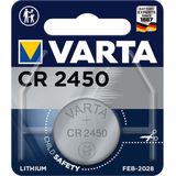 Varta Knoopcel Batterij CR2450 Lithium