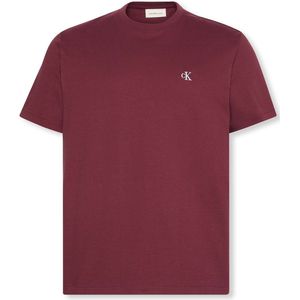 CK Jeans - Easy Monogram Tee - T-shirt - Renaissance Red - Kort