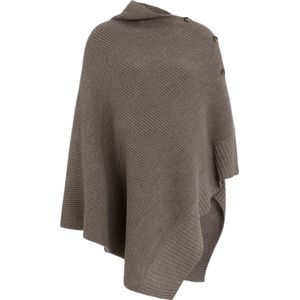 Baby's Only Zwangerschaps poncho Glow - Hazel Brown - One Size