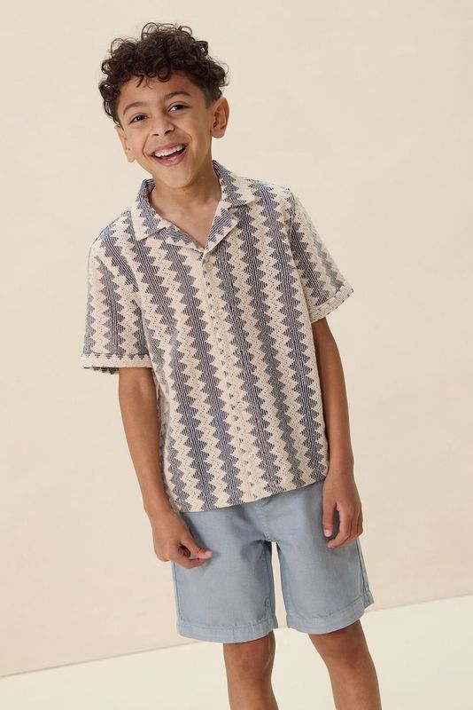 Sissy-Boy - Donkerblauw - Crochet Overhemd