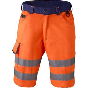 Havep 8703 Bermuda Fluo Oranje/Marine maat 56