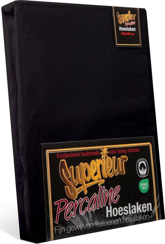 Hoeslaken - Wit - Katoen - 1 Stuk