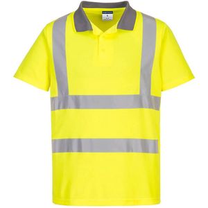 Portwest Eco Hi-Vis Polo (6 stuks) EC10 - Geel - M