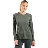 Odlo Crew Essential Seamless T-shirt Met Lange Mouwen Grijs M Vrouw