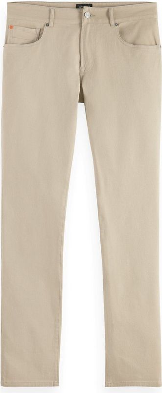 Scotch & Soda Ralston - Katoenmix Twill Regular Slim Fit 5-Pocket Pant, Plaza Taupe 260, 28W / 30L