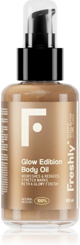 Freshly Cosmetics - Glow Edition - Natuurlijke Lichaamsolie - 100 ml
