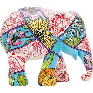 Elephant Parade - Henna & Head Scarves - Handgemaakt Olifanten Beeldje - 20cm