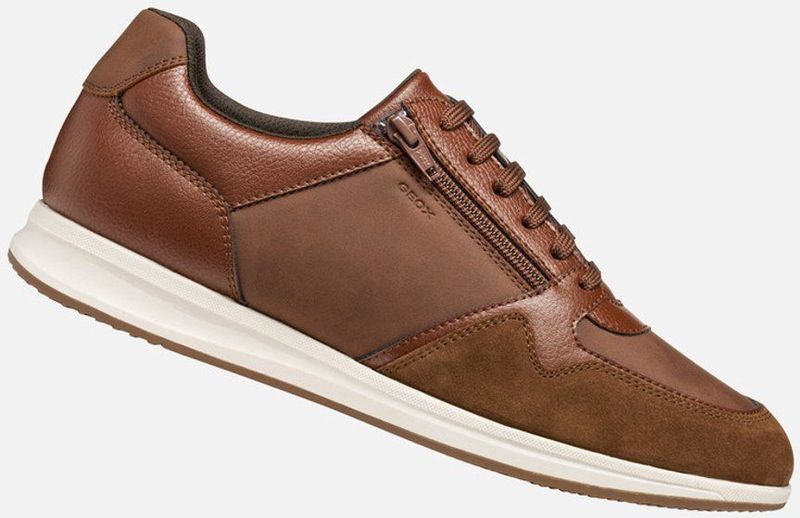 Geox - Avery - Sneakers - Ademend - Nubuck-effect en Leer-effect