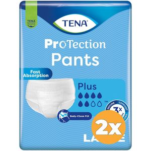 2x Tena Protection Pants Plus L (30 stuks)