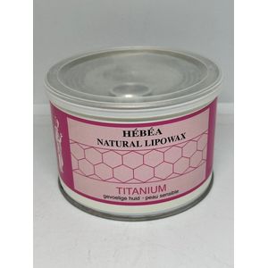 Hébéa Natural Lipowax Titanium gevoelige huid voor lichaam en gelaat 400ml