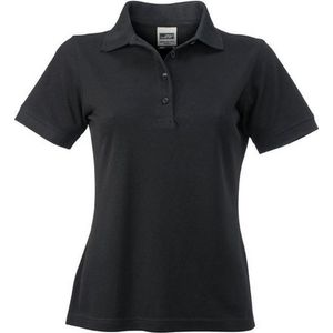 James and Nicholson Dames/dames Werkkleding Poloshirt (Zwart)