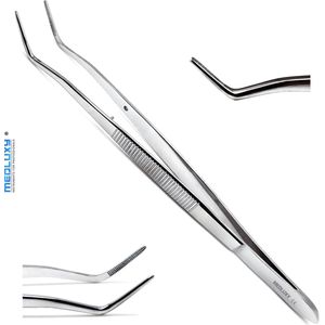 Medluxy - London College Pincet - 16 cm - EHBO, Verpleegkundige en Arts, Verpleegkunde, Hobby etc. [Cotton Tweezer, Pince Brucelles]