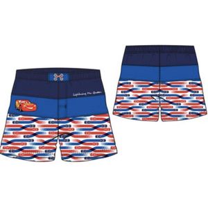 Cars Lightning Mcqueen zwembroek - blauw - maat 128  / 8 jaar