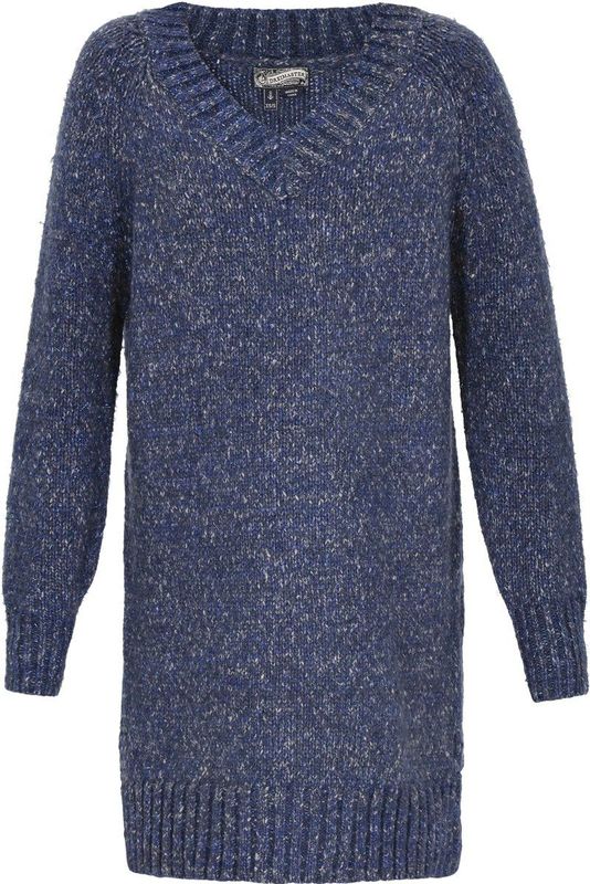 DreiMaster Vintage Gebreide jurk  blauw / marine / wit