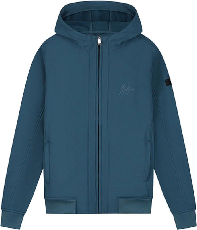 Malelions - Signature Softshell Jacket - Blauw - Tussenjassen