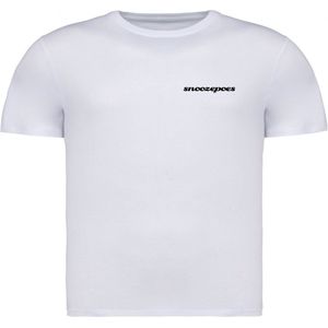 OVERSIZED SLAAPT-SHIRT - SNOOZEPOES WIT - MAAT L