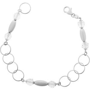 Orphelia - 925 Sterling Zilver Armband - Zilver - 20 cm