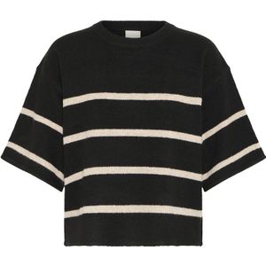 Ichi - Gebreide Trui - Zwart