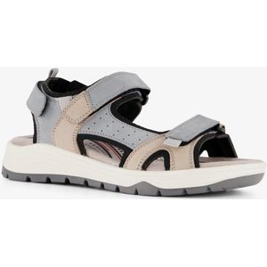 Hush Puppies leren dames sandalen blauw - Maat 41 - Uitneembare zool