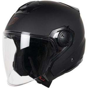 Motor Jet Jethelm URBO 22.06 Zwarte mat XS van MOTOBLOUZ