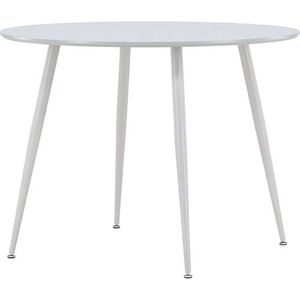 Plaza eetkamertafel Ø100 cm grijs.