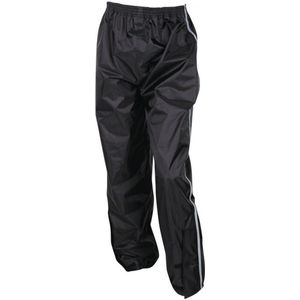 Mad - Regenbroek - Zwart - Heren/Dames - Reflecterende Tape - Maat S