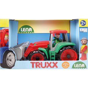 Lena Tractor Truxx Jongens 38,1 X 16,5 Cm Rood/Groen