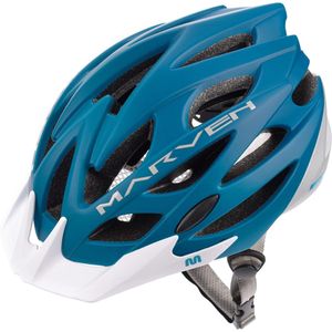 Meteor - Fietshelm - Marven S 52-56 cm - turquoise/grijs