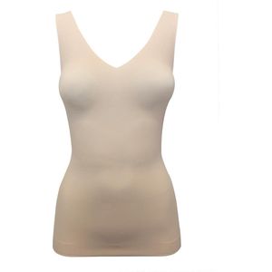 MAGIC Bodyfashion Maxi Sexy Tanktop Onderhemd (regular) - Latte - Maat XXL