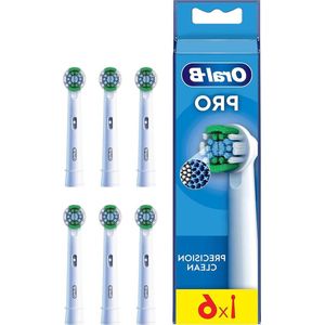 Opzetborstels | Set van 6 | Pro Precision Clean