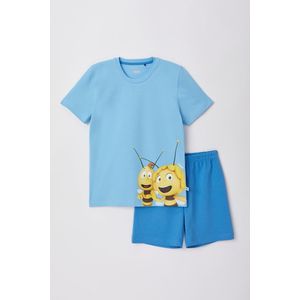 Woody pyjama jongens - blauw - Maya de Bij - 221-1-CPH-Z/810 - maat 140