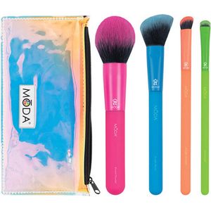 Moda - Royal & Langnickel - Full Size Elektrische 5st Borstel Set - Multicolor - Inclusief Zakje