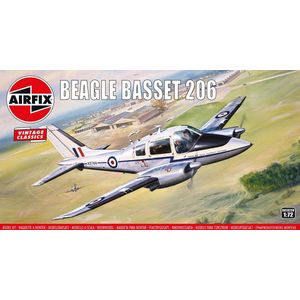 1:72 Airfix 02025V Beagle Basset 206 Plane Plastic Modelbouwpakket