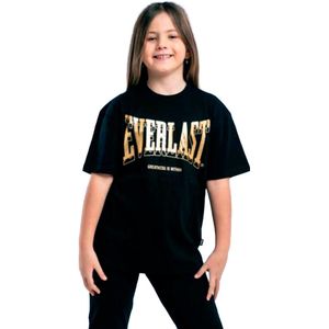 Everlast Lfs Fw Gold T-shirt Met Korte Mouwen Zwart 8 Years Meisjes