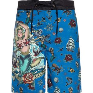 King Kerosin Badeshorts Sailor Navy-M