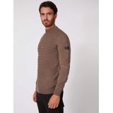 Mornago R-Neck Pullover Taupe (118225012 - 840000)