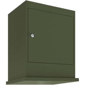 Pakketbrievenbus - Zwart Staal - Pakketbox - Bezorgbox - Veilige Oplossing voor Bezorgingen